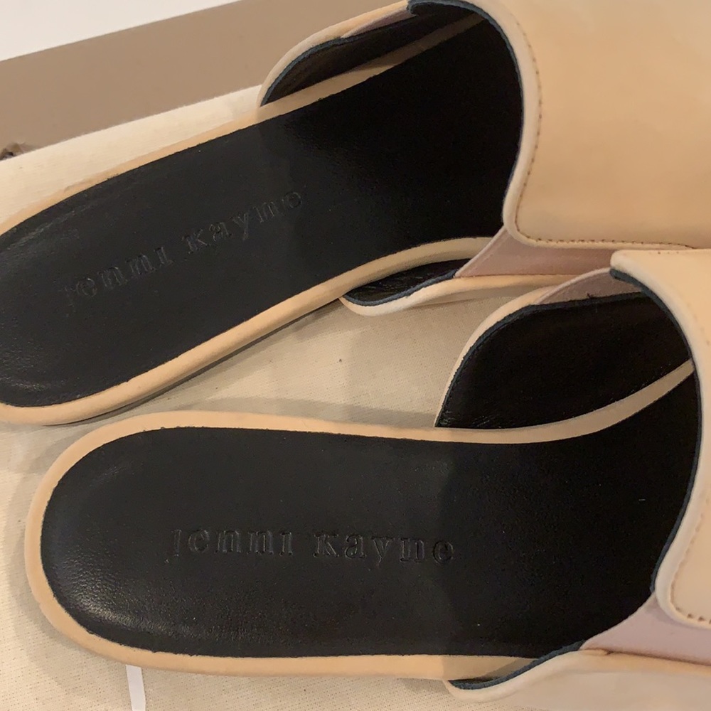 Jenni Kayne Oiled Leather Mule - Natural - Picture 5 of 8